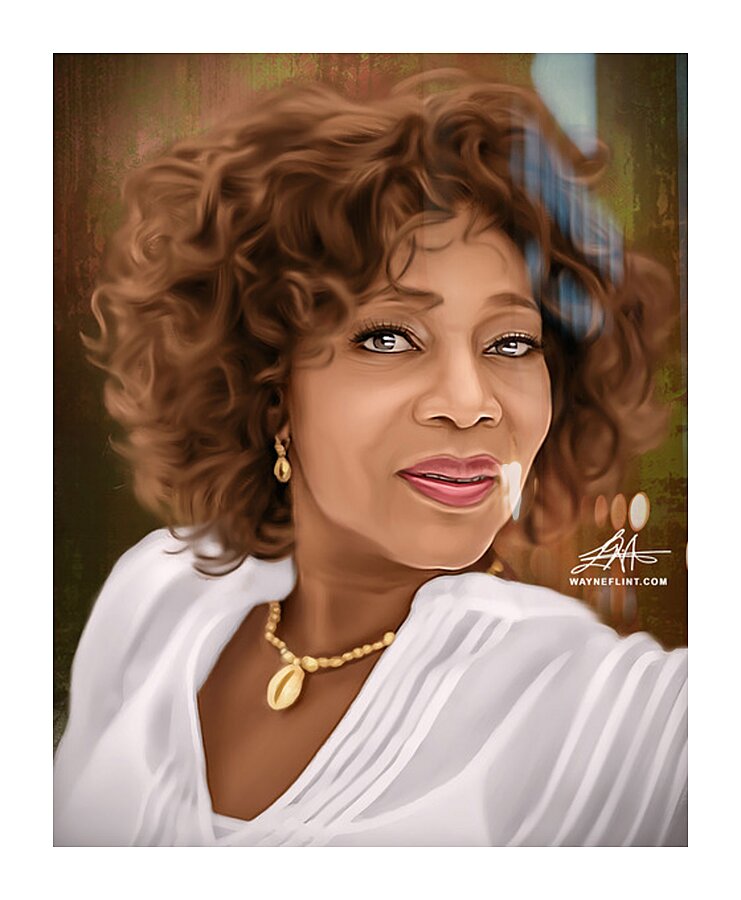 Alfre Woodard Picture Frame print