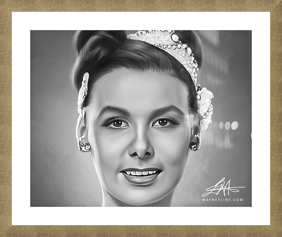 Lena Horne Picture Frame print