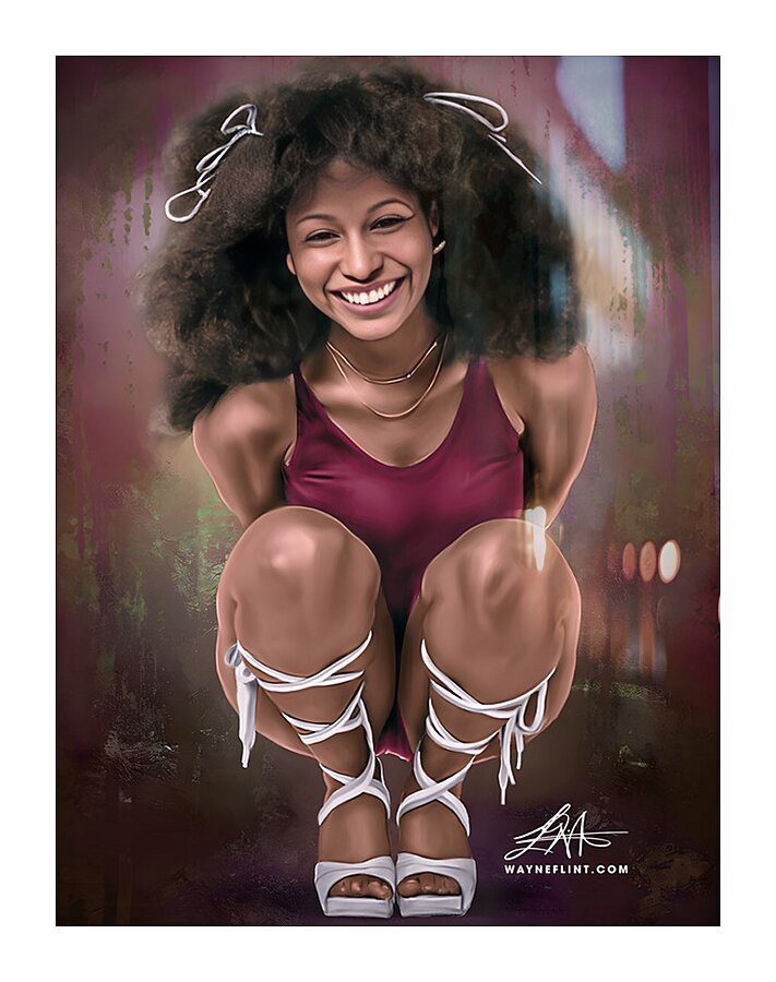 Chaka Khan NFT Picture Frame print