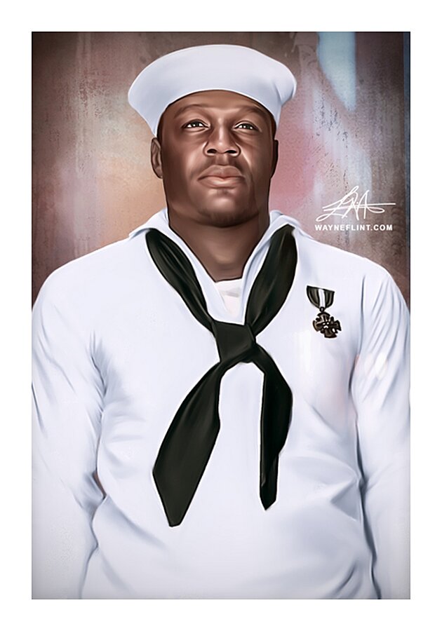 Dorie Miller Picture Frame print