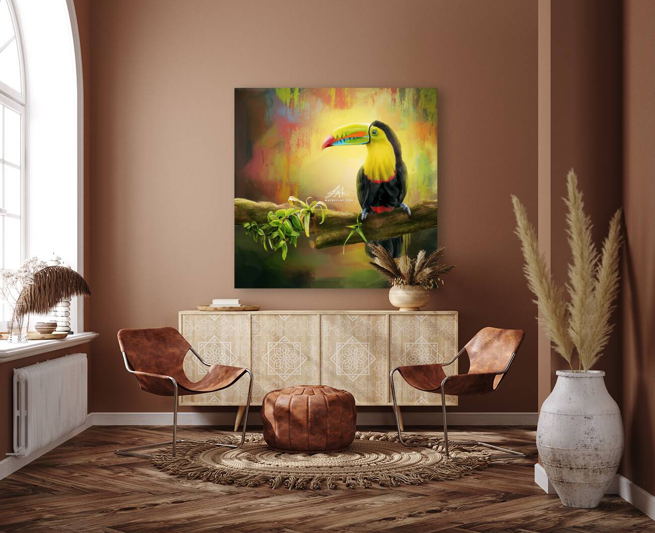 Digital Toucan Reproduction