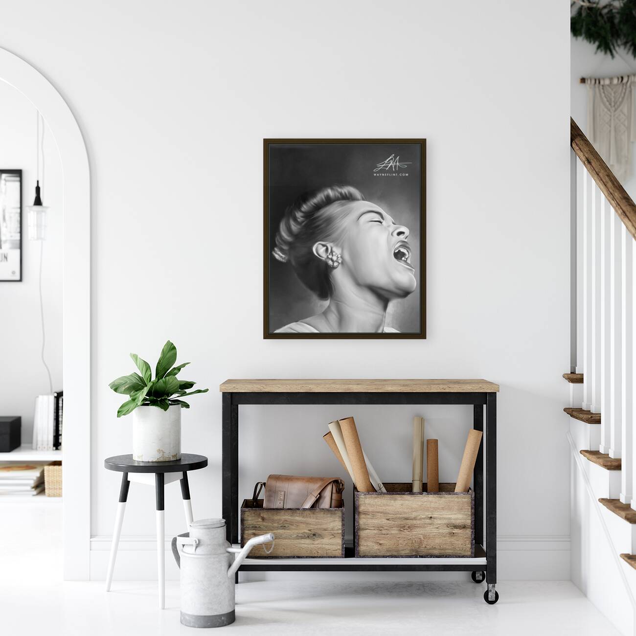 Billie Holiday Reproduction