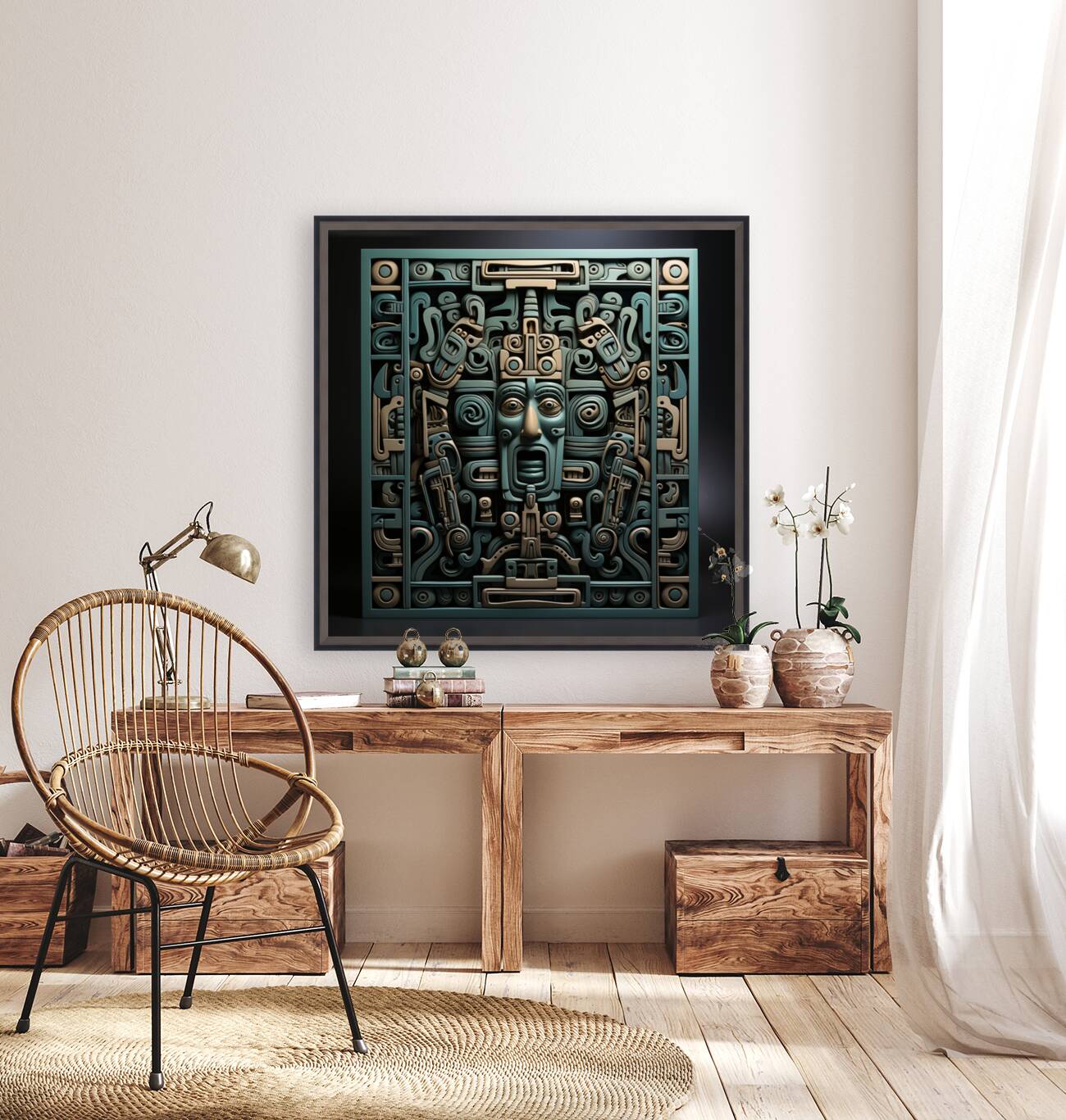 Aztec Art 2 Reproduction