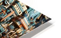 Aztec Art 3 HD Metal print