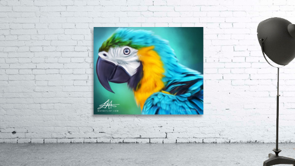 Digital Parrot  Wall Preview