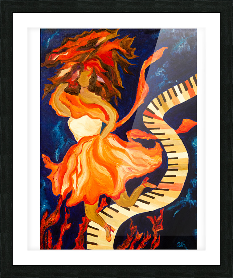All night Strut Print  Picture Frame print
