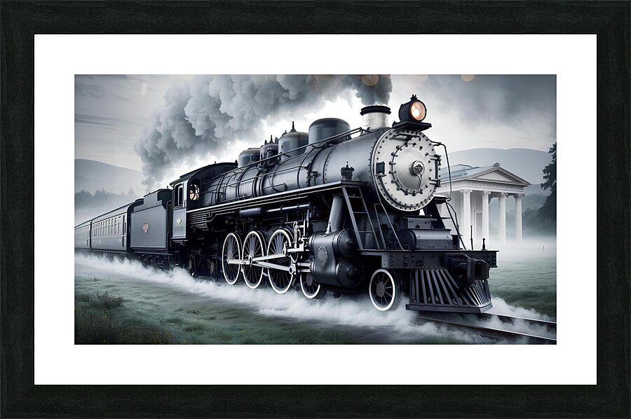 classic-steam-engine Picture Frame print