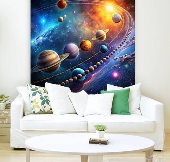 a perfect alignment of planets  each with unique by Nader Massry