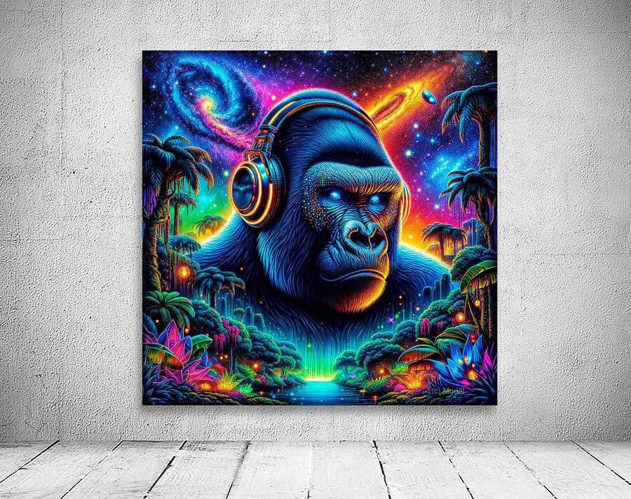 Jungle In Space Wall Preview