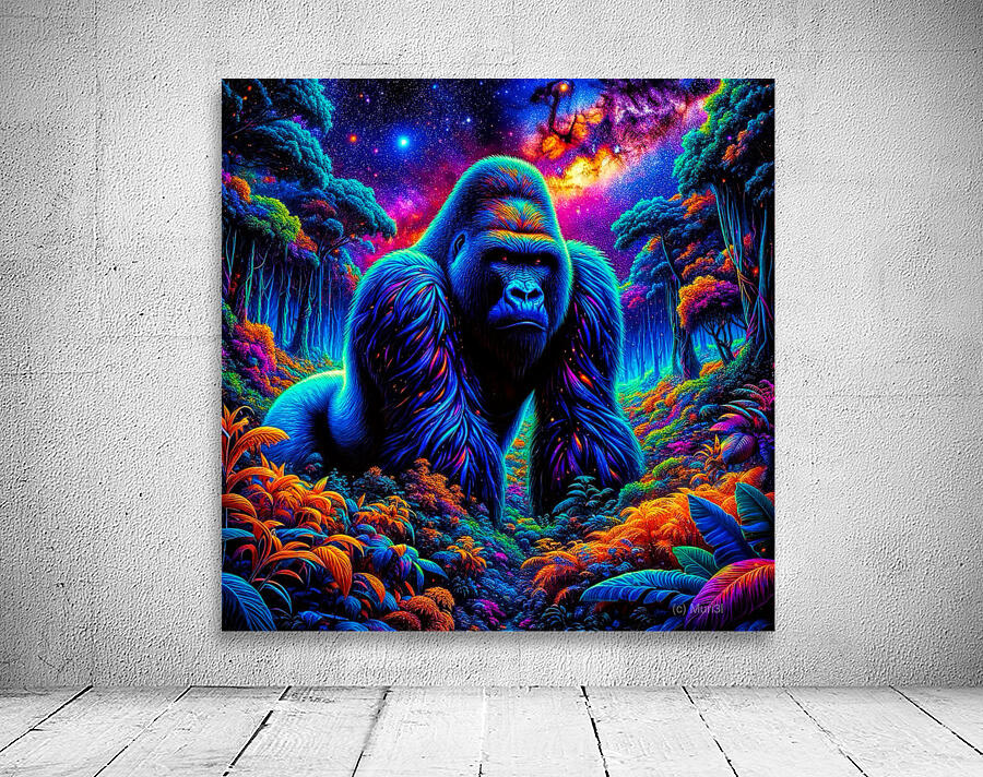 Jungle In Space Wall Preview