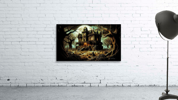 Haunted House  Wall Preview