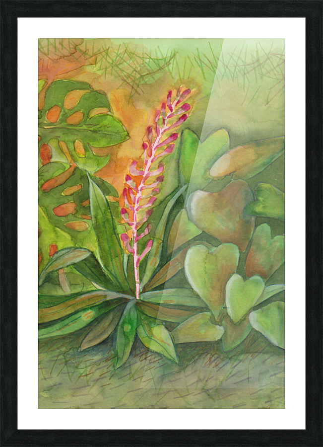 Foresta Tropicale Picture Frame print