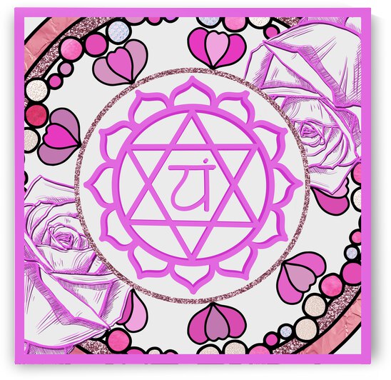 Heart Chakra Mandala by Lily Bennu