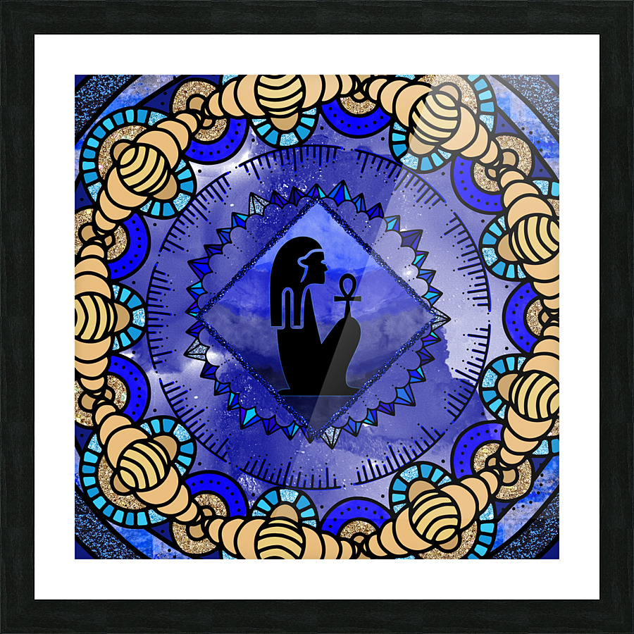 Ausir Mandala Picture Frame print
