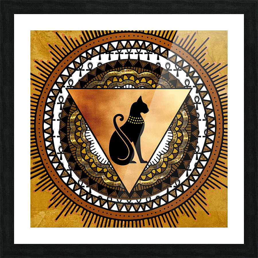 Bast Mandala Picture Frame print