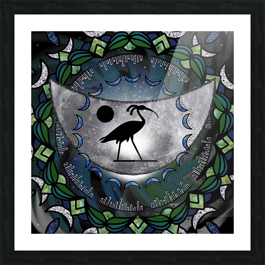 Tehuti Mandala Picture Frame print