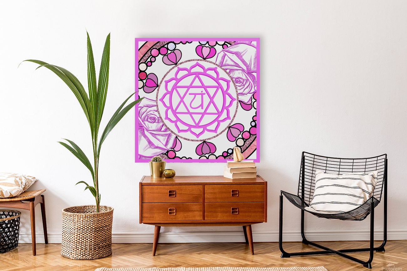 Heart Chakra Mandala Reproduction