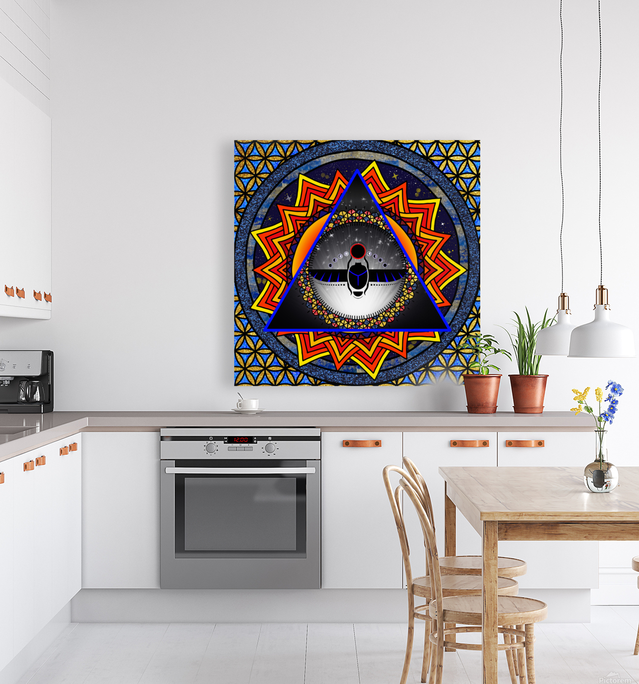 Khepri Mandala Reproduction