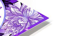 Crown Chakra Mandala HD Metal print