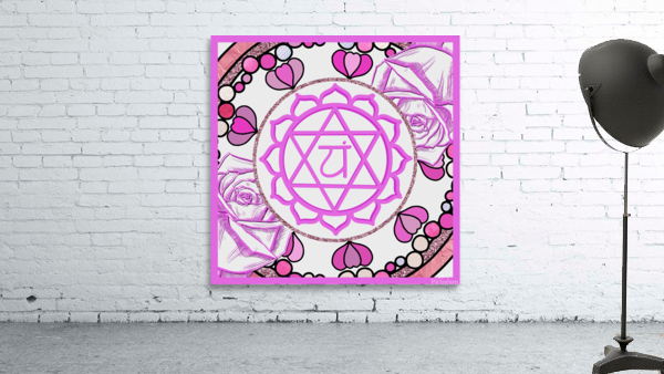 Heart Chakra Mandala Wall Preview