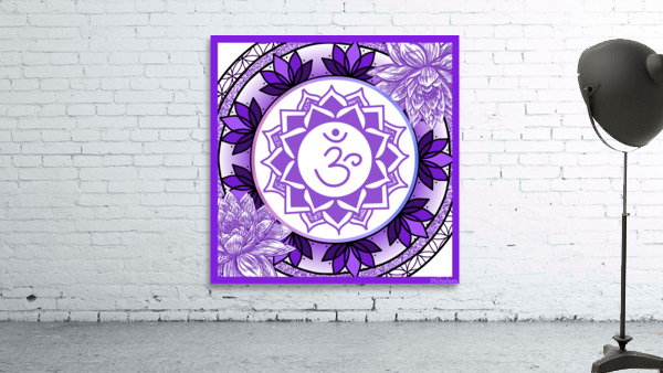 Crown Chakra Mandala Wall Preview