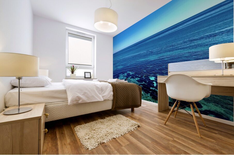 Azul Mural print