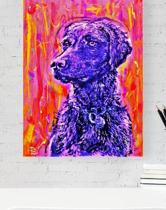 60. Lowell Devin Best in Show Dog Show Art: Rough and Ready Vlad a Boy   by Lowell Phoenix Devin