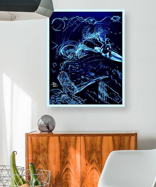DevinStory 27. Swordfish Riding  by Lowell Phoenix Devin