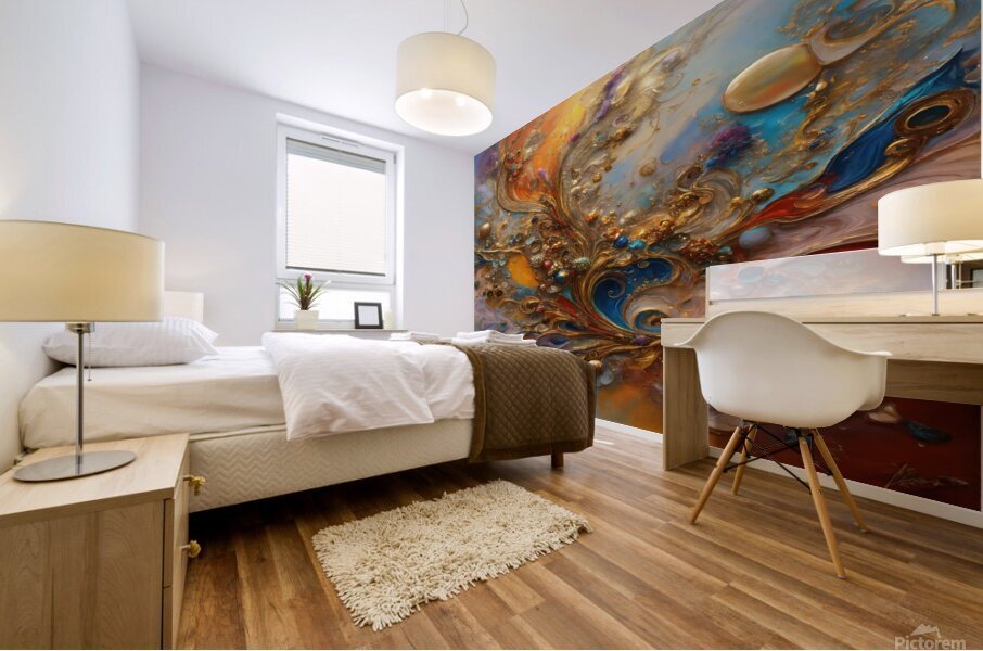 Colorful  Abstract Mural print