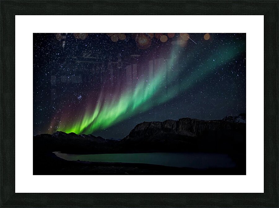 Landscape Greeland Picture Frame print