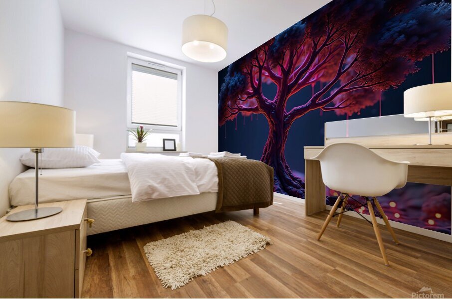  Emberglow Canopy Mural print