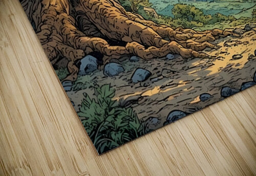 Ancient Tree Mountain Landscape Brad M Graves puzzle