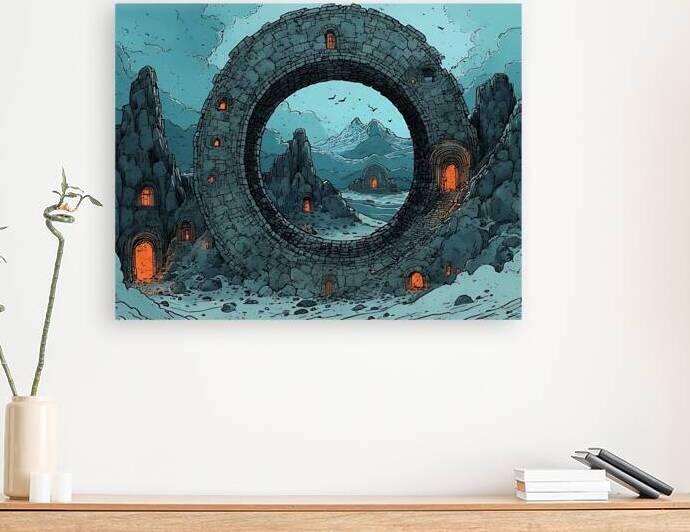 Ancient Stone Ring Fortress by Brad M Graves
