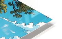 Ancient Tree Mountain Landscape HD Metal print