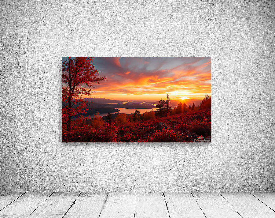Abstract Serenity Wall Preview