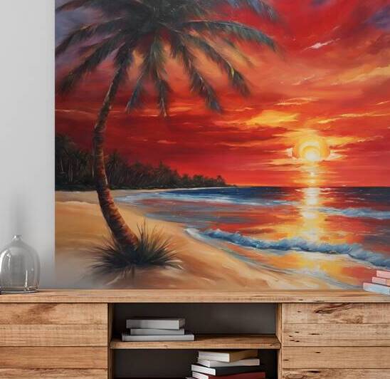 0 A wonderful painting  The painting in front of by isof