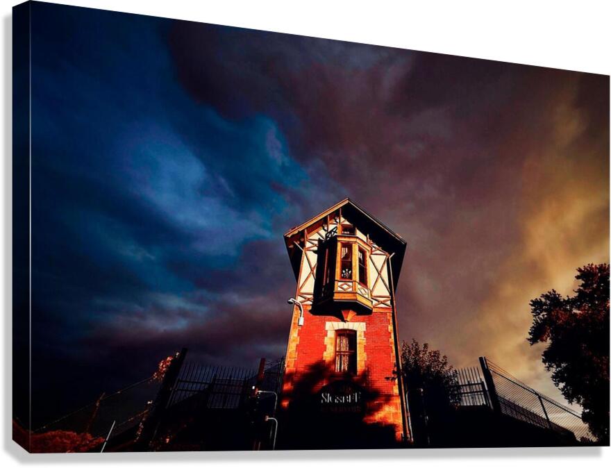 Sigsbee Keepers House  Canvas Print