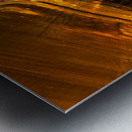 Glass on copper leaf Metal print