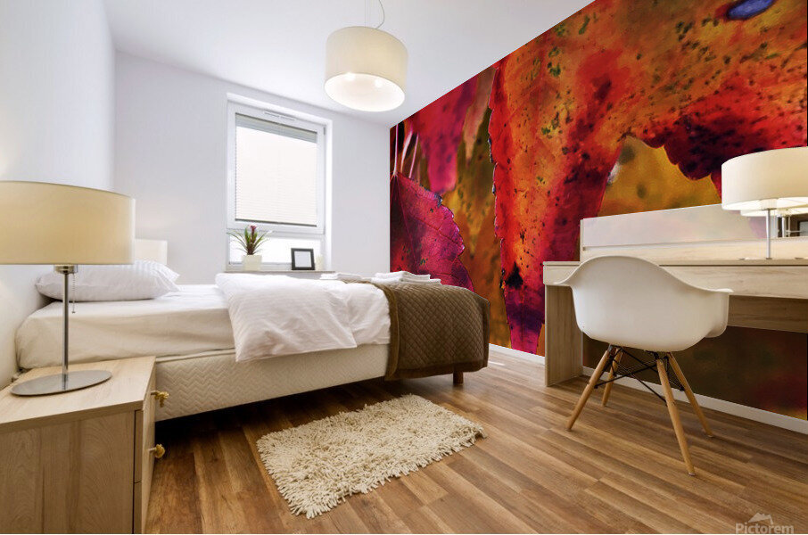 Mutiple Leaves Mural print