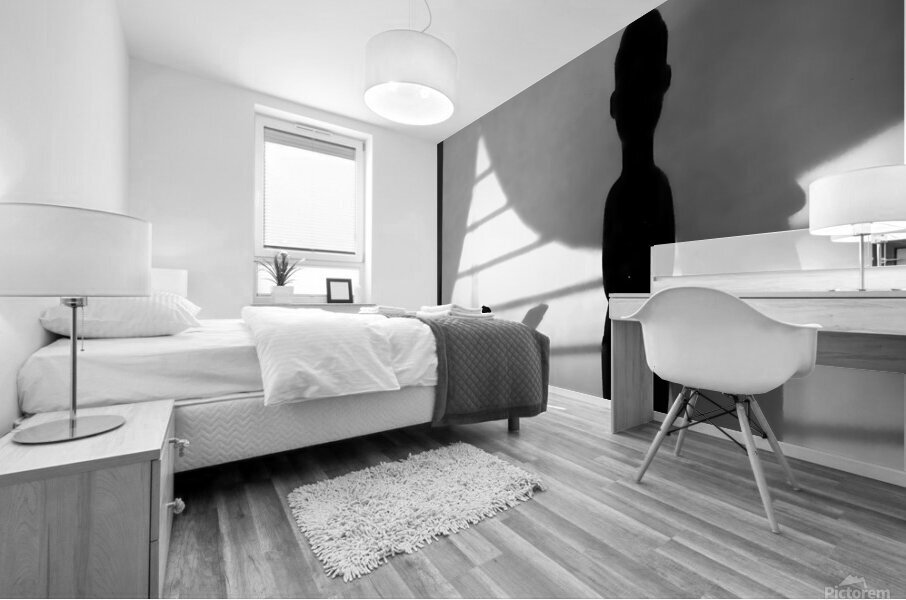 Statue Morning Light Mural print