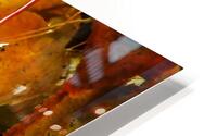 Single Leaf HD Metal print