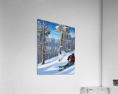 Snow Show Acrylic Print