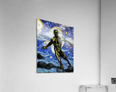 Night Surfer Acrylic Print