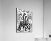 Black Dragon Rodeo Acrylic Print