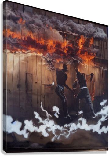 Let it Burn Canvas Print