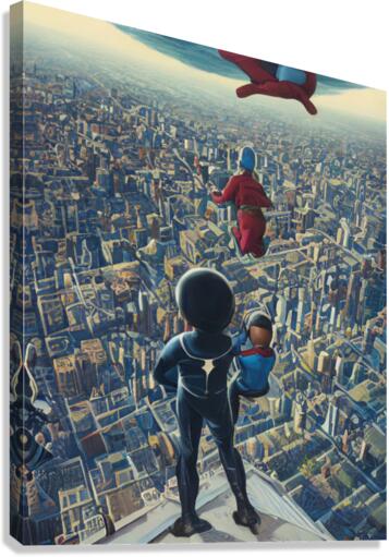 Ace & Ace vs. the World Canvas Print
