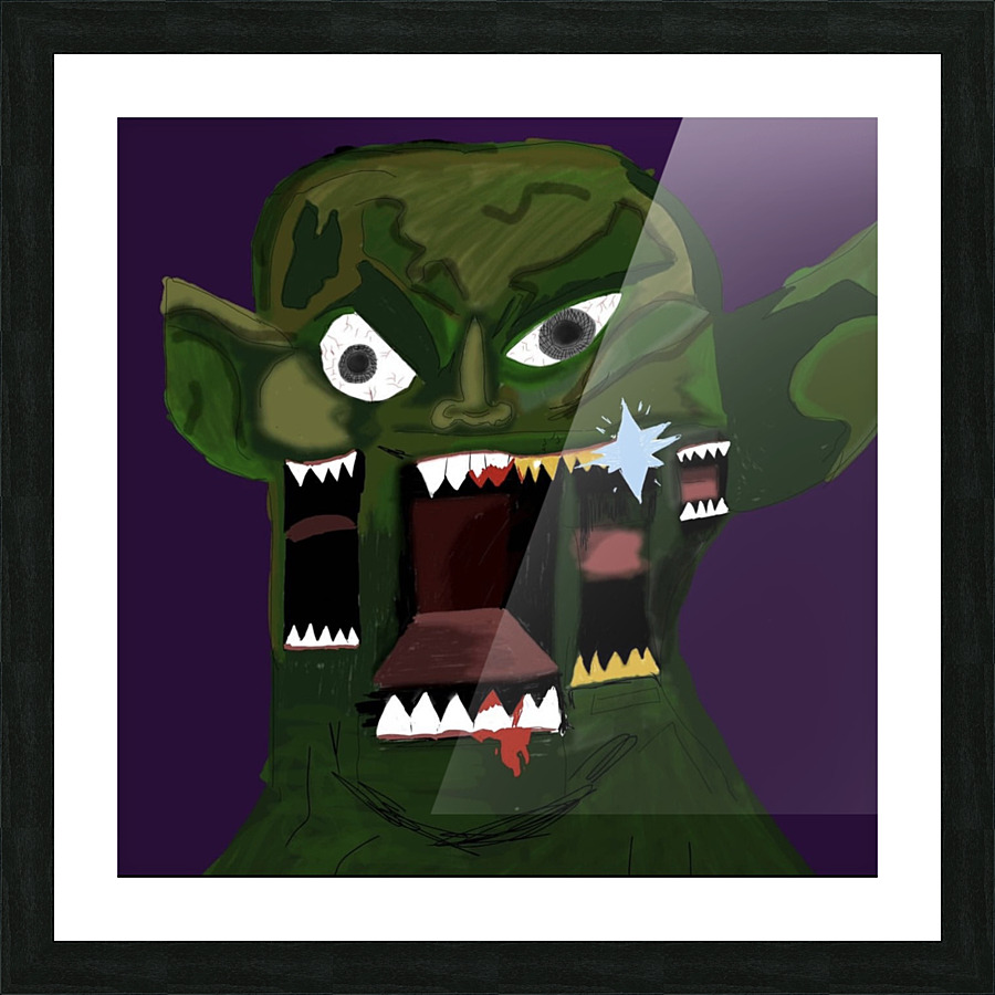 Troll X Picture Frame print