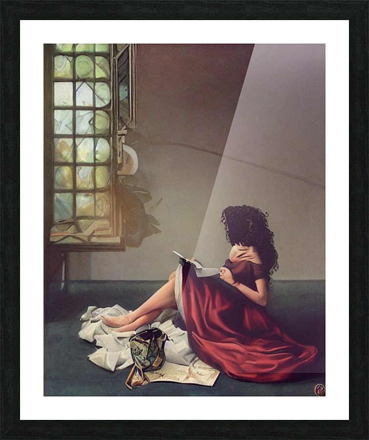 Lost Letter Picture Frame print