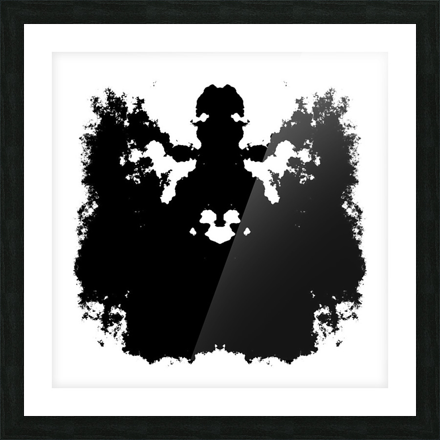 Perceive Me Picture Frame print