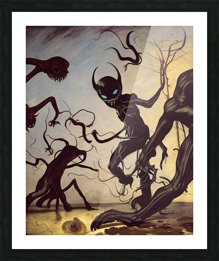 Off-Venom  Picture Frame print